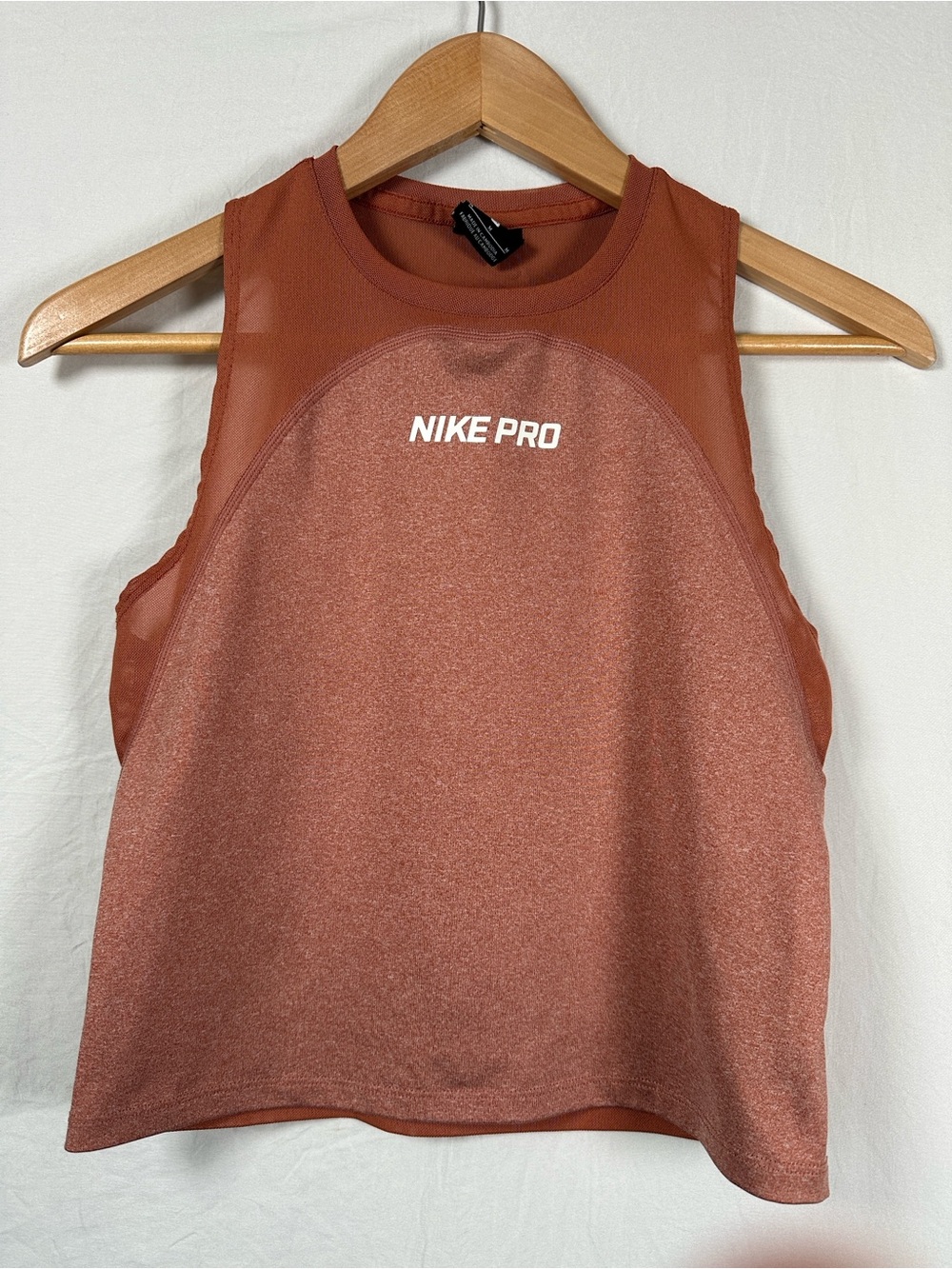 Nike Women’s Rust Orange Racerback Training Tank